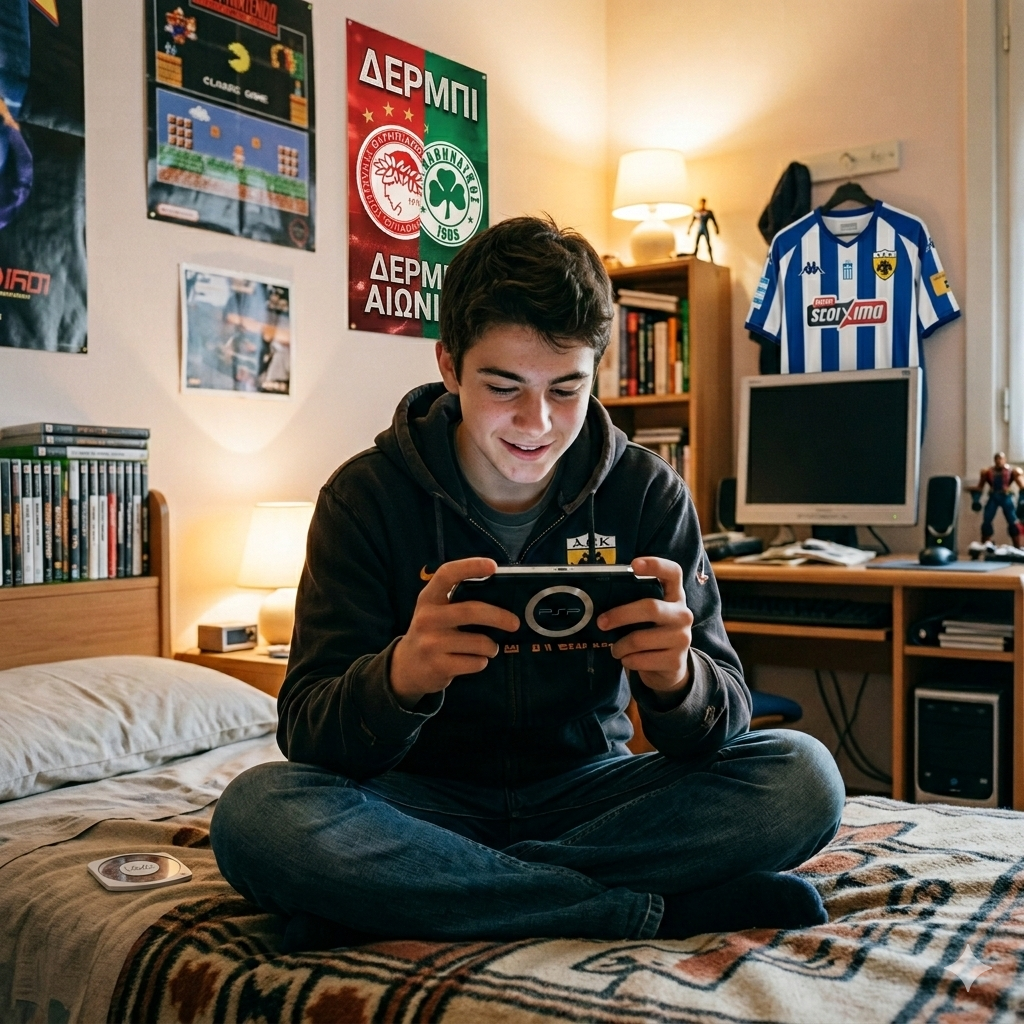 PSP Φορητό + 100 Δωρεάν Παιχνίδια